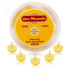 Pure Ghee Diya Batti: Premium Ghee Batti for Home Mandir